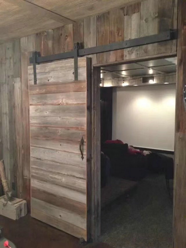 Solid wood door