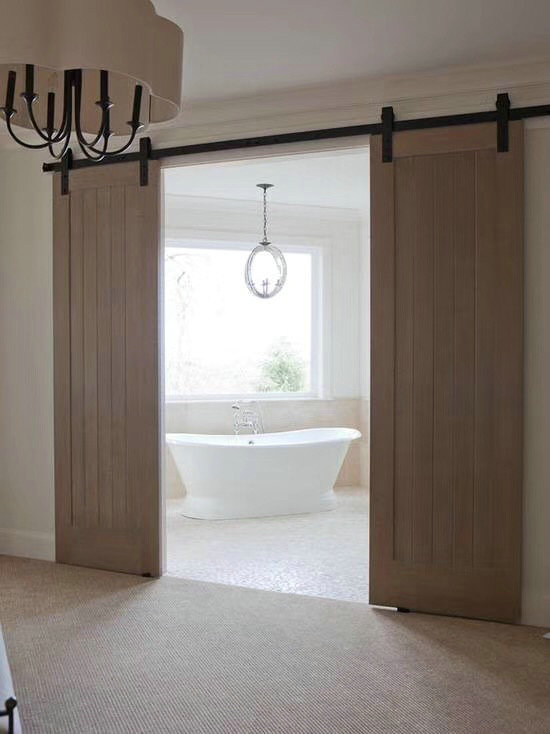 Solid wood door