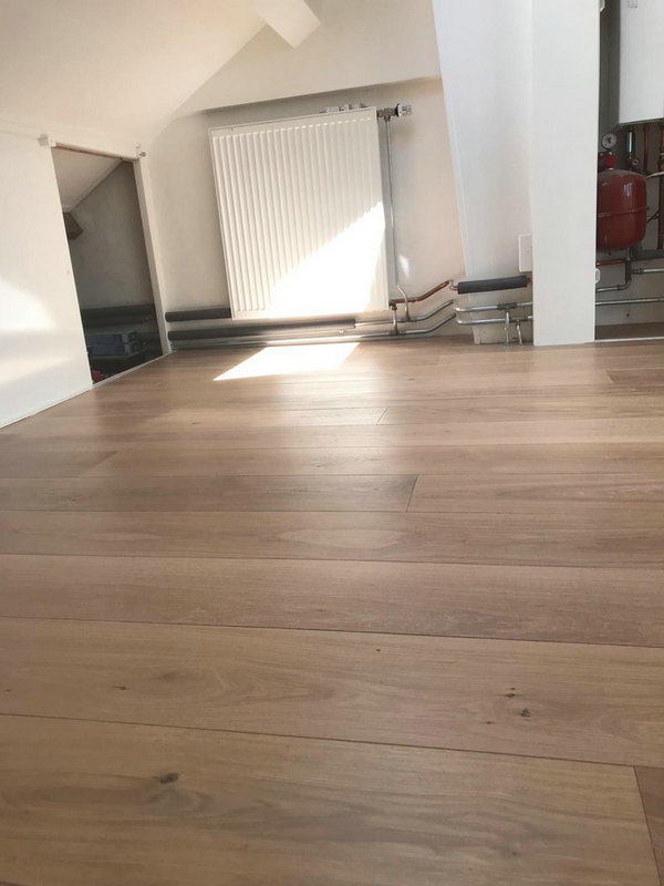 Oak flooring